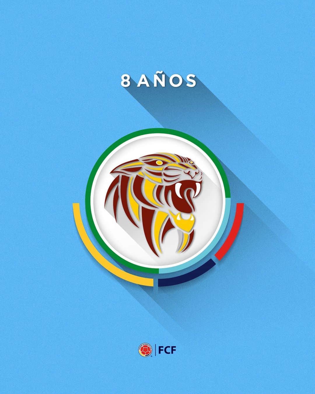 サッカー コロンビア代表チームのインスタグラム：「¡Feliz aniversario @jaguaresfc !  Que sean muchos años más llenando de fútbol y alegría a todo el pueblo cordobés 🔥⚽」