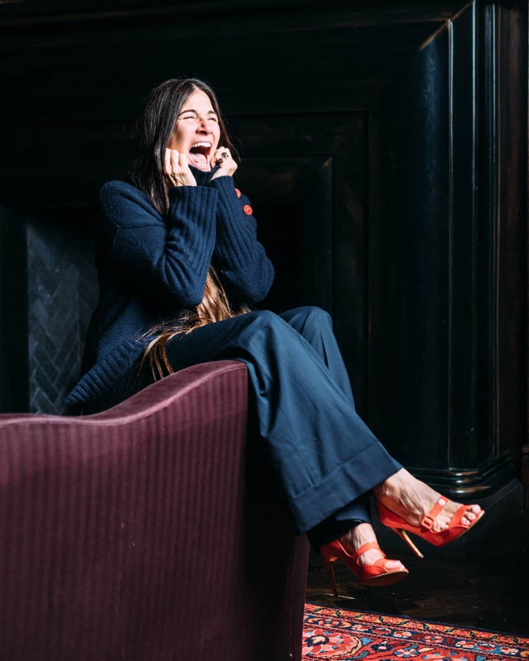 ルパートサンダーソンのインスタグラム：「In My Shoes I This week, we spoke to Stylist @elizabethsaltzman about her work, inspirations and her favourite shoes! #LinkInBio I 📸 @Alexandra_dao I #InMyShoes #ElizabethSaltzman #Stylist #RupertSanderson」