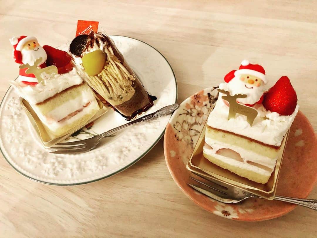 北口麻奈さんのインスタグラム写真 - (北口麻奈Instagram)「久しぶりのトルクーヘン🎅 #クリスマスを言い訳に  #ケーキを食べる  #トルクーヘン #メリークリスマス🎄」12月24日 21時21分 - asana_kitaguchi