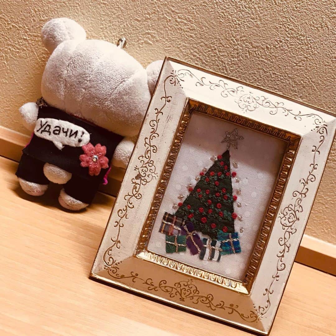 熨斗谷さくらさんのインスタグラム写真 - (熨斗谷さくらInstagram)「🎄🐻❄️🌸♥️✨ Made by mom🎁 Merry Christmas!! #Xmas2020#おうち時間  コリラックマ遠征行き過ぎで汚れてしまったけど😂🙏」12月24日 21時23分 - sakura_noshy