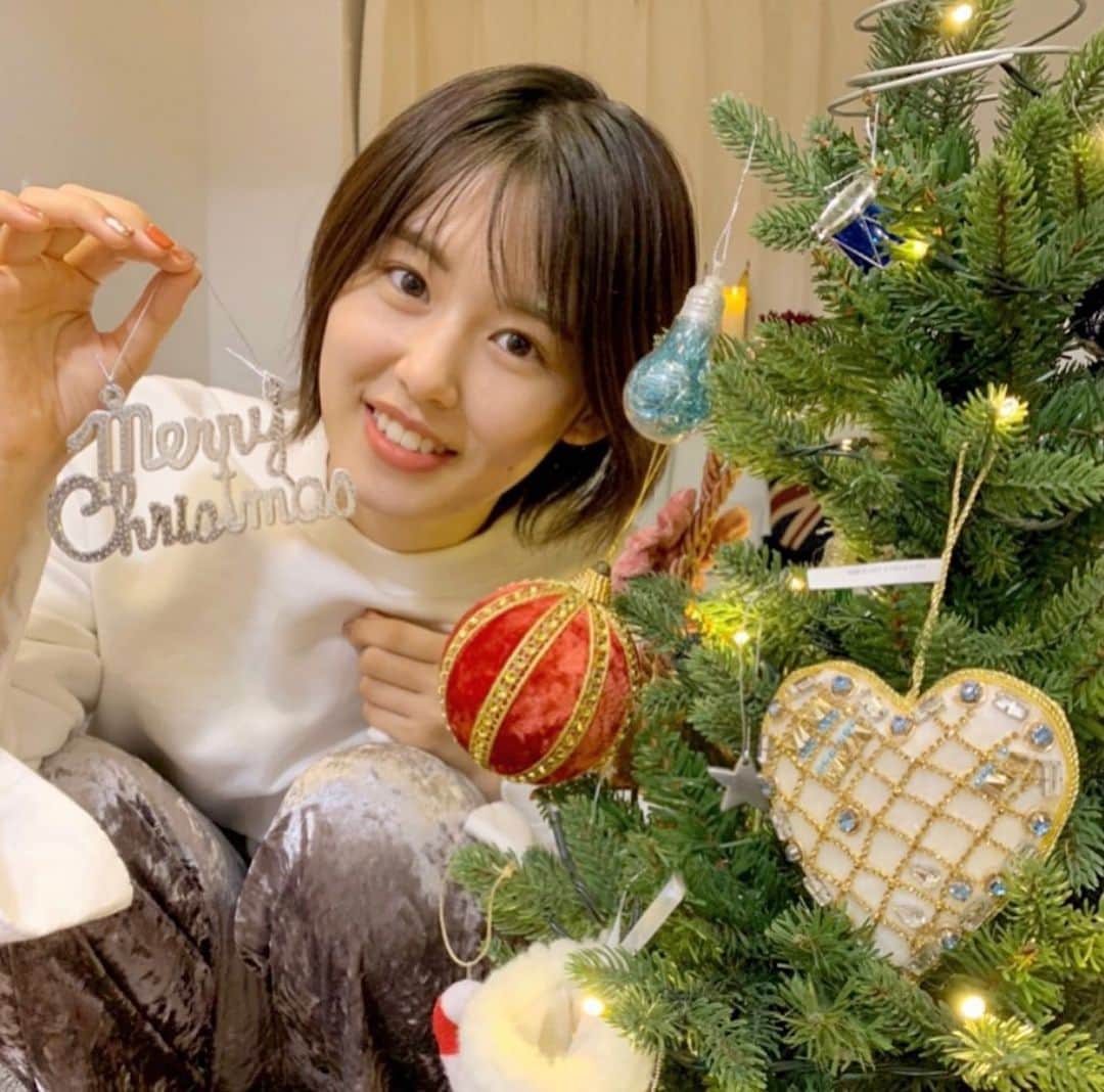 竹内愛紗のインスタグラム：「❅*॰ॱ 🎅MERRY CHRISTMAS🌲」
