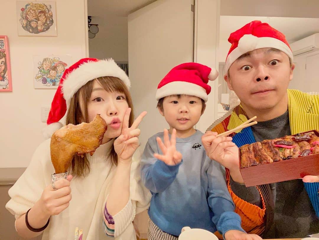あやなんさんのインスタグラム写真 - (あやなんInstagram)「家族揃って仲良くクリスマスイブだっよ〜💕💕」12月24日 21時52分 - ayachan_0619