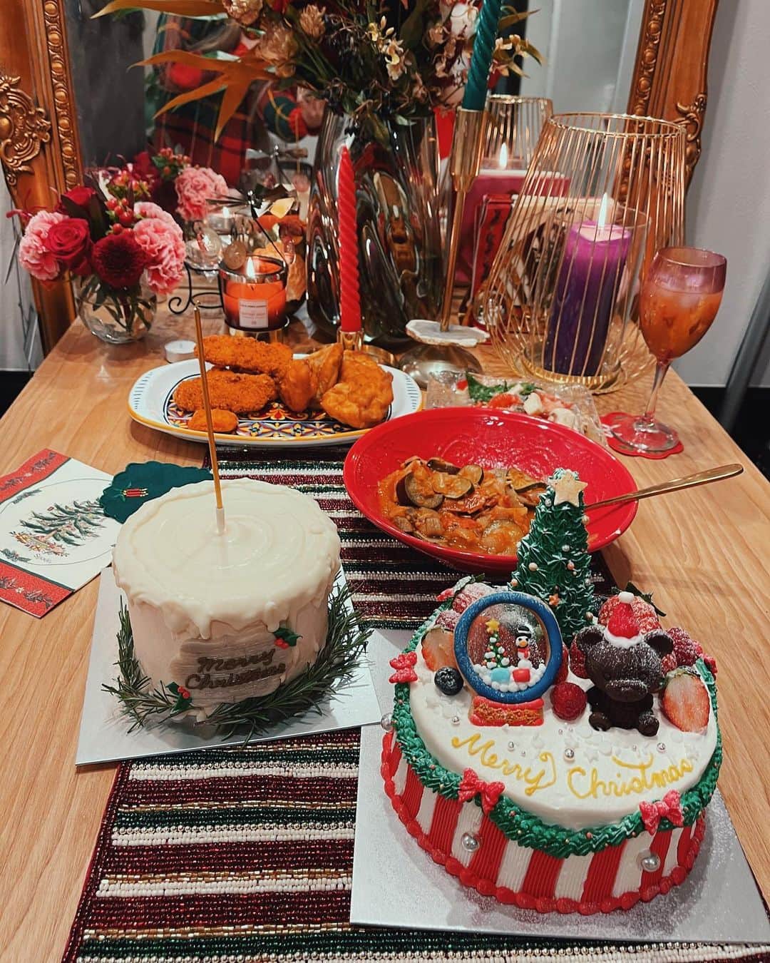 小竹麻美のインスタグラム：「🎄❤️🎄❤️🎄❤️」
