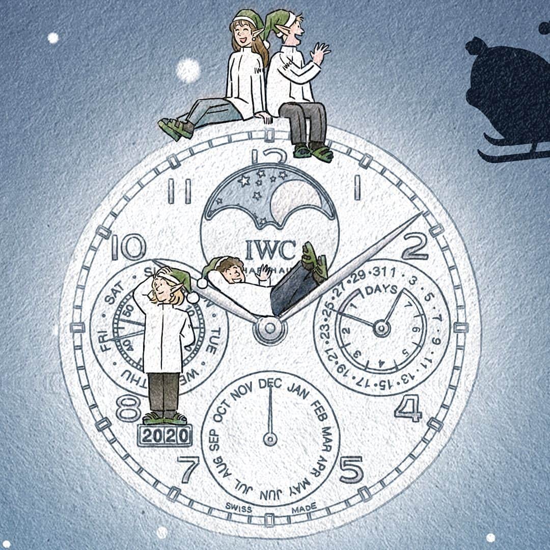 IWCさんのインスタグラム写真 - (IWCInstagram)「We wish you Happy Holidays  #FindingMrKlaus #IWCWatches #IWCFamily」12月24日 23時03分 - iwcwatches