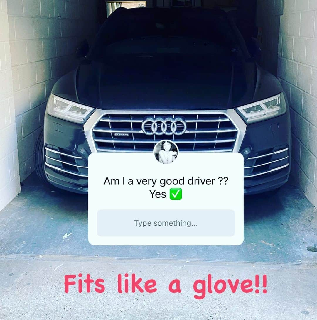 カトリナ･バルフさんのインスタグラム写真 - (カトリナ･バルフInstagram)「Bit of a tight squeeze ... thank god for parking sensors!!! - Thanks @Audiuk @tonyameli #sponseredpost - Also, yes I’m a contortionist... and no, I’ve no idea how I’m getting back in ..! @audiukpress」12月24日 23時18分 - caitrionabalfe