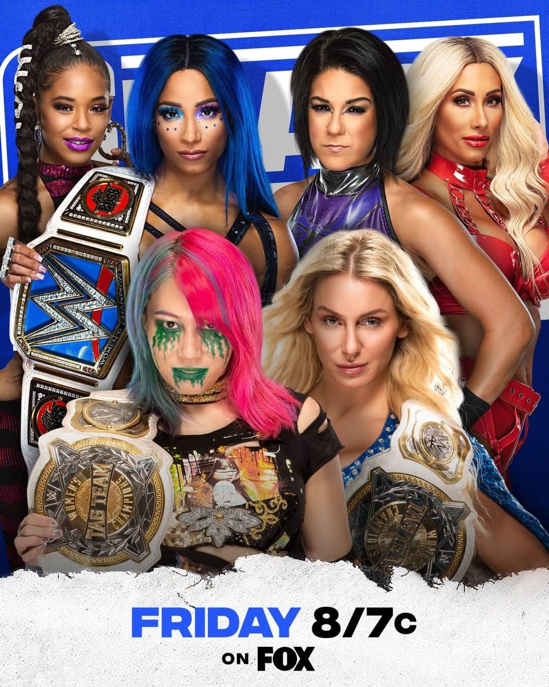 WWEさんのインスタグラム写真 - (WWEInstagram)「Tomorrow night on #SmackDown: The #WomensTagTitles are on the line in a HUGE Triple Threat Tag Team Elimination Match!」12月25日 10時00分 - wwe