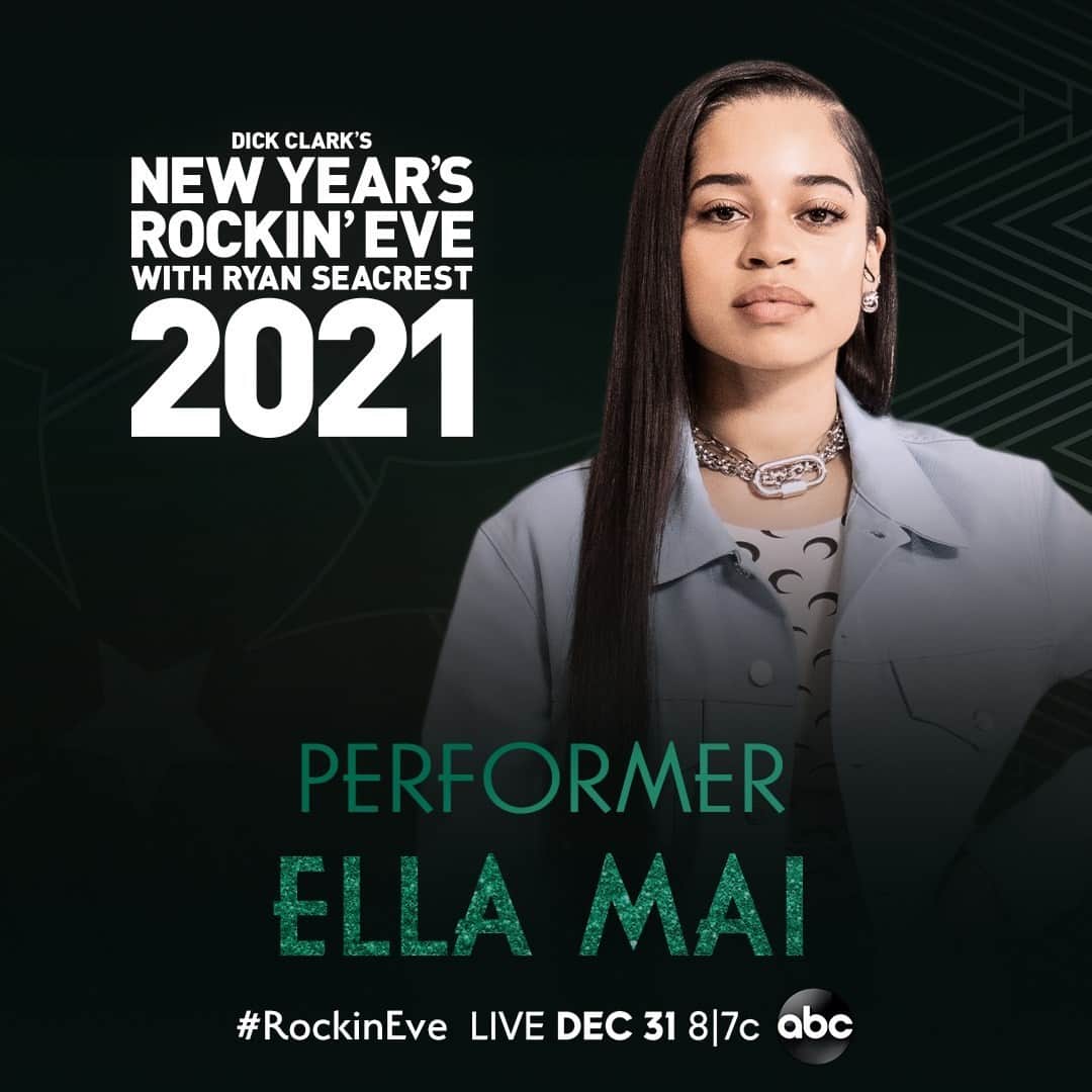 アメリカン・ブロードキャスティング・カンパニーのインスタグラム：「We can’t wait to see @ellamai perform on @rockineve December 31 at 8|7c on ABC! #RockinEve」