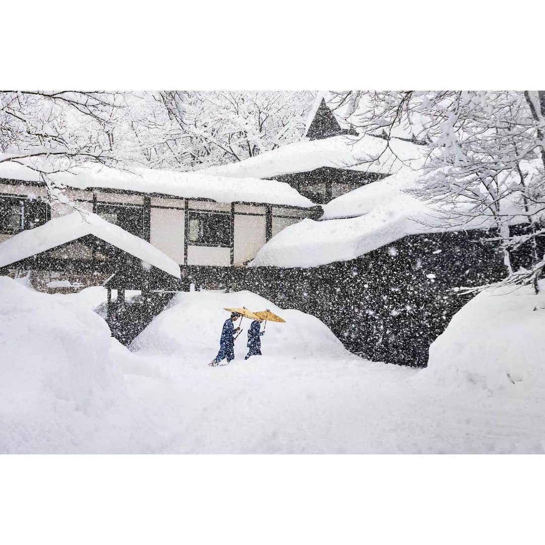 スティーブ・マカリーさんのインスタグラム写真 - (スティーブ・マカリーInstagram)「Warmest Wishes for a Happy and Healthy Holiday Season.  Tsurunoyu, #Japan, 2016.  #SteveMcCurry #Christmas2020」12月25日 2時07分 - stevemccurryofficial