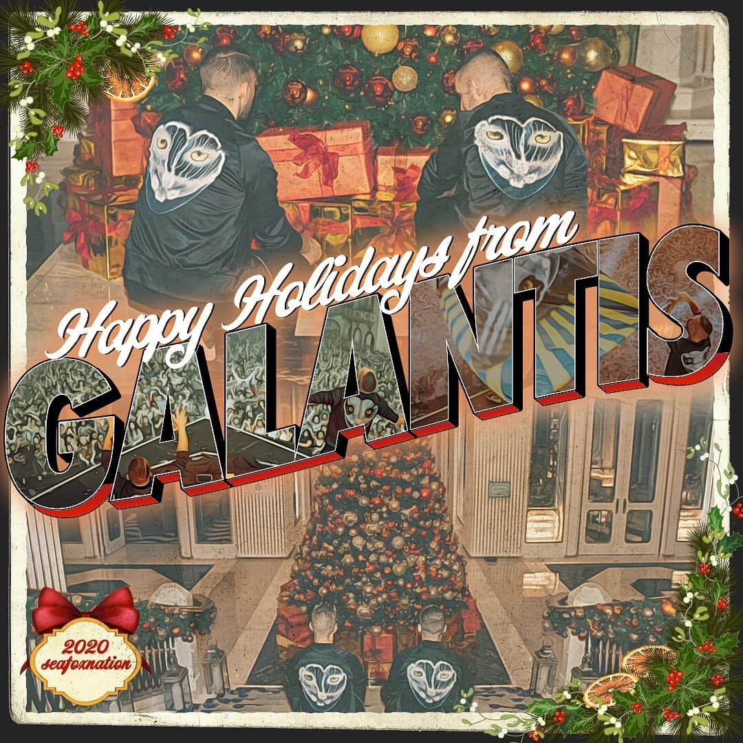 ギャランティスさんのインスタグラム写真 - (ギャランティスInstagram)「God Jul & Happy Holidays #SEAFOXNATION 🎄🌟🎄」12月25日 2時14分 - wearegalantis