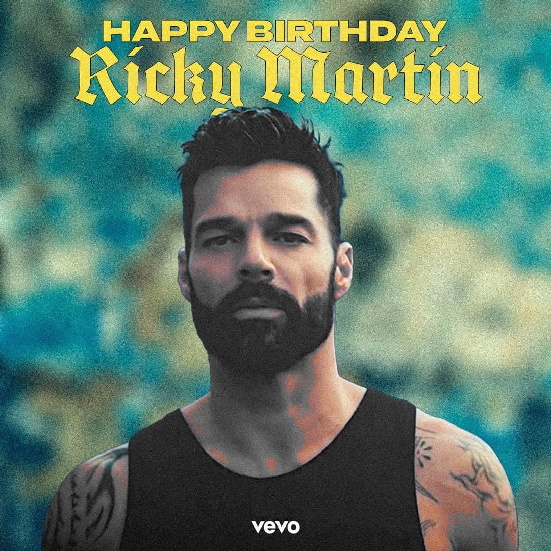 Vevoさんのインスタグラム写真 - (VevoInstagram)「Happy birthday to the man who still has us "Livin' La Vida Loca" @ricky_martin 🔊🇵🇷 ⠀⠀⠀⠀⠀⠀⠀⠀⠀ ▶️[Link in bio] #RickyMartin」12月25日 3時00分 - vevo