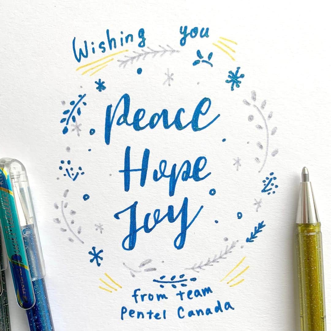 Pentel Canadaさんのインスタグラム写真 - (Pentel CanadaInstagram)「2020 has been a tough year for all of us, but we also saw how strong Canadians truly are🏋️‍♂️ ⁠ We hope the new year will be blighter and bring everyone much peace, prosperity, and joy!⁠🌟⁠ ⁠ ⁠ #happyholidays #pentel #pentelcanada #joytotheworld」12月25日 5時02分 - pentelcanada