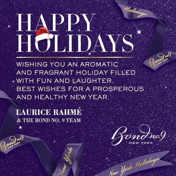 のインスタグラム：「Happy holidays From Bond No.9」