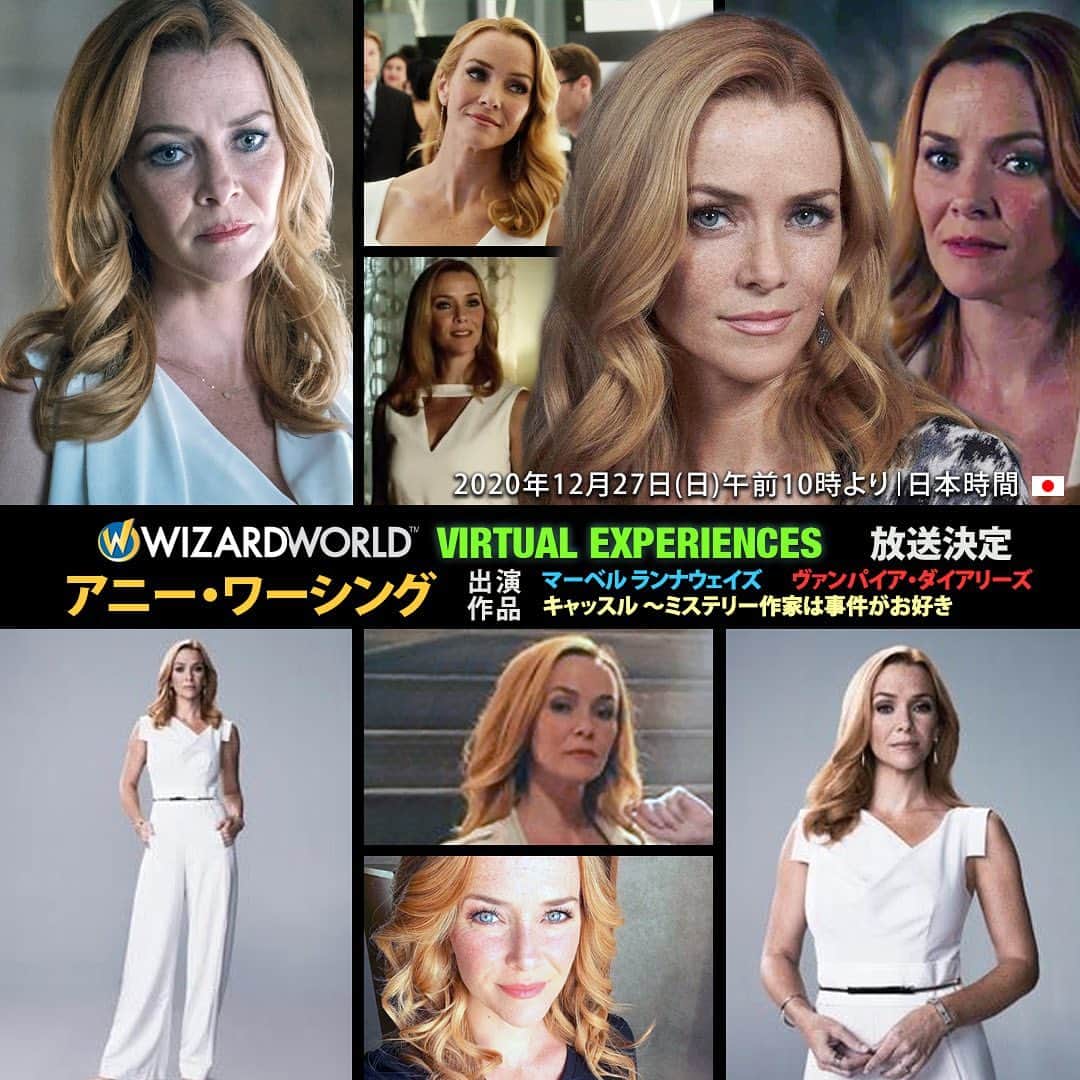 のインスタグラム：「Beyond excited to see my TV fam for the holidays! Virtually that is. 😉❤️✨  Doing a special FREE panel for @wizardworld #japan  -anyone around the world can tune in!  ✨Dec 26th *5pmPST, 8pm EST ✨Dec 27th  10am Japan time!  Come say hi to our #Runaways fam! Link in the bio for details. You can set up one on one FaceTime and video messages and autographs too!   Happy Holidays! ✨❤️✨  @marvelsrunaways #marvelsrunaways」