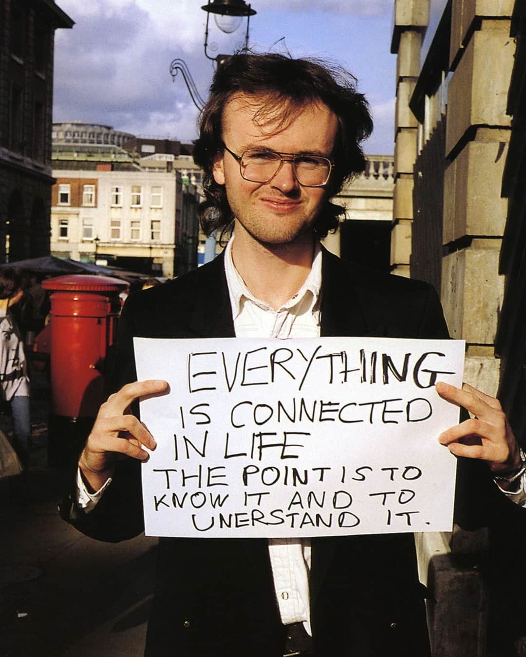 エルエヌシーシーのインスタグラム：「LN-CC Inspiration: Everything Is Connected In Life ... by Gillian Wearing CBE, 1992-1993. #Archive」