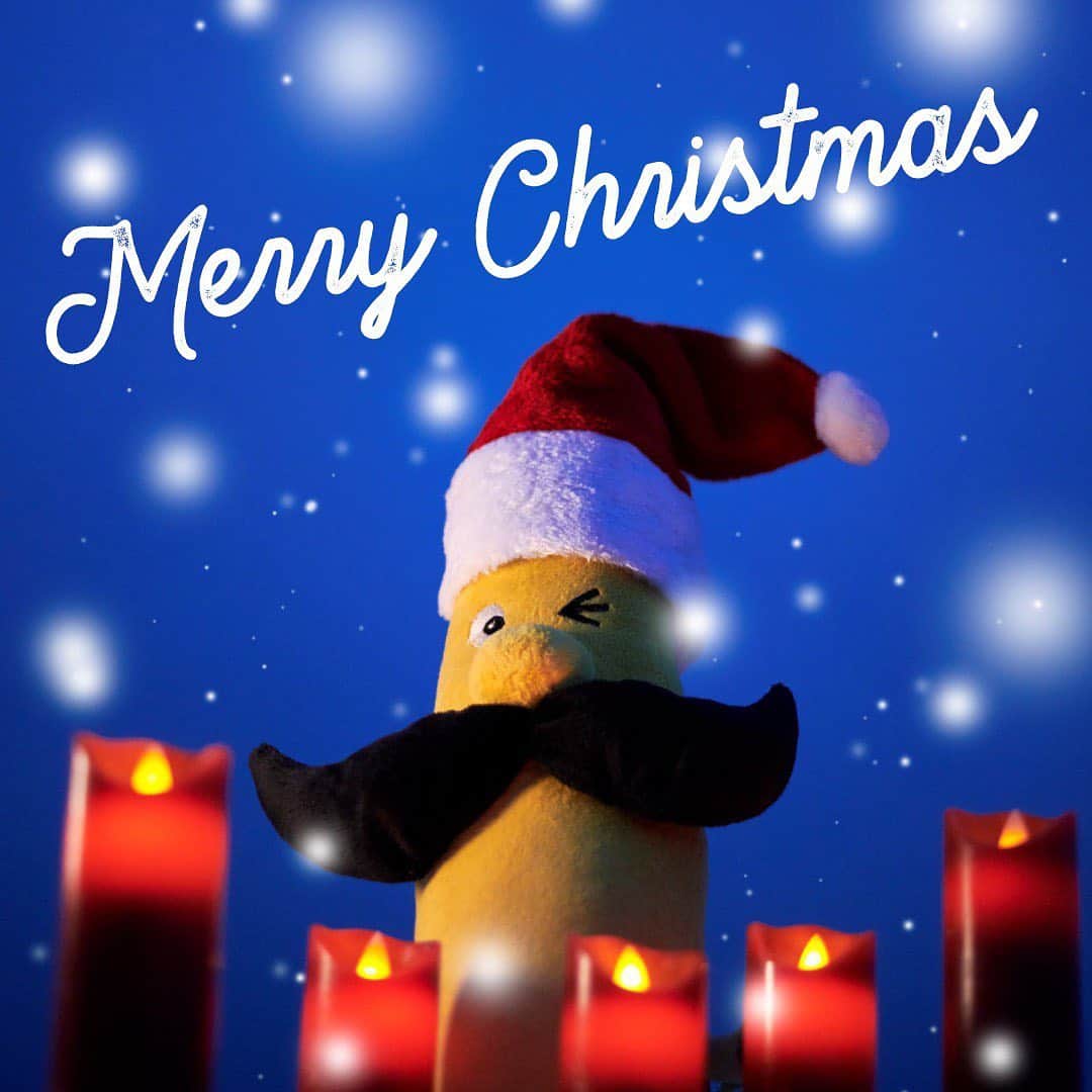 Sumifruのインスタグラム：「メリークリスマス！  今日という日がみんなにとって素晴らしい日になるよう、 甘熟王国からお祈りしておるぞよ♪  クリスマスケーキを食べ過ぎたら、 バナナをおやつにするのじゃ！ 1本約86カロリーで、意外と低カロリーなのじゃよ♪  #バナナはスミフル #甘熟王 #sumifru #スミフル #バナナサンタ #クリスマス  #Xmas #happychristmas  #merrychristmas」