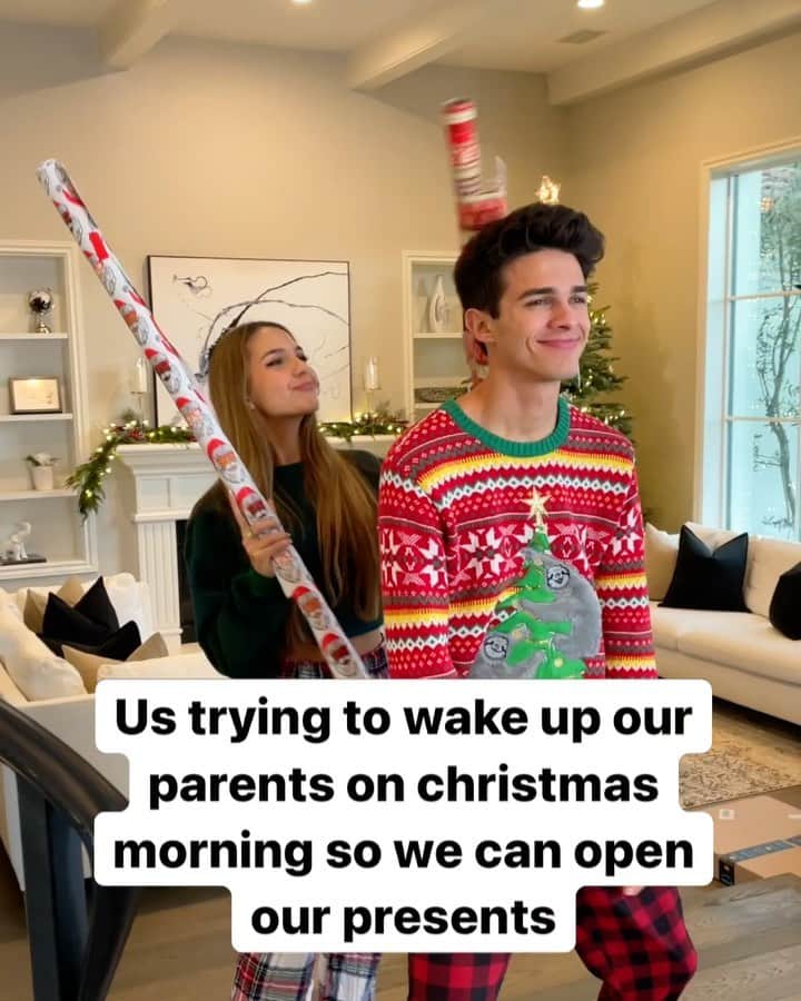 Brent Riveraのインスタグラム：「It’s a tradition..😩😂🎄 @lexibrookerivera」