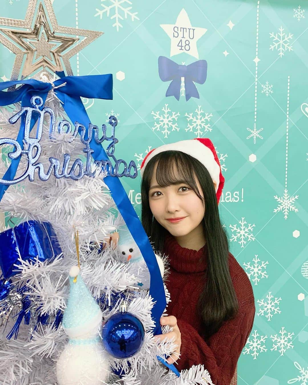 石田千穂さんのインスタグラム写真 - (石田千穂Instagram)「． メリークリスマス🎄 #クリスマス #merrychristmas #STU48 #石田千穂」12月25日 8時11分 - chiho_ishida