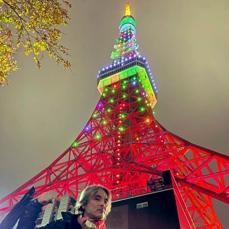 井上ヨシマサさんのインスタグラム写真 - (井上ヨシマサInstagram)「#merrychristmas #tokyotower #2020」12月25日 8時07分 - yoshimasa444inoue