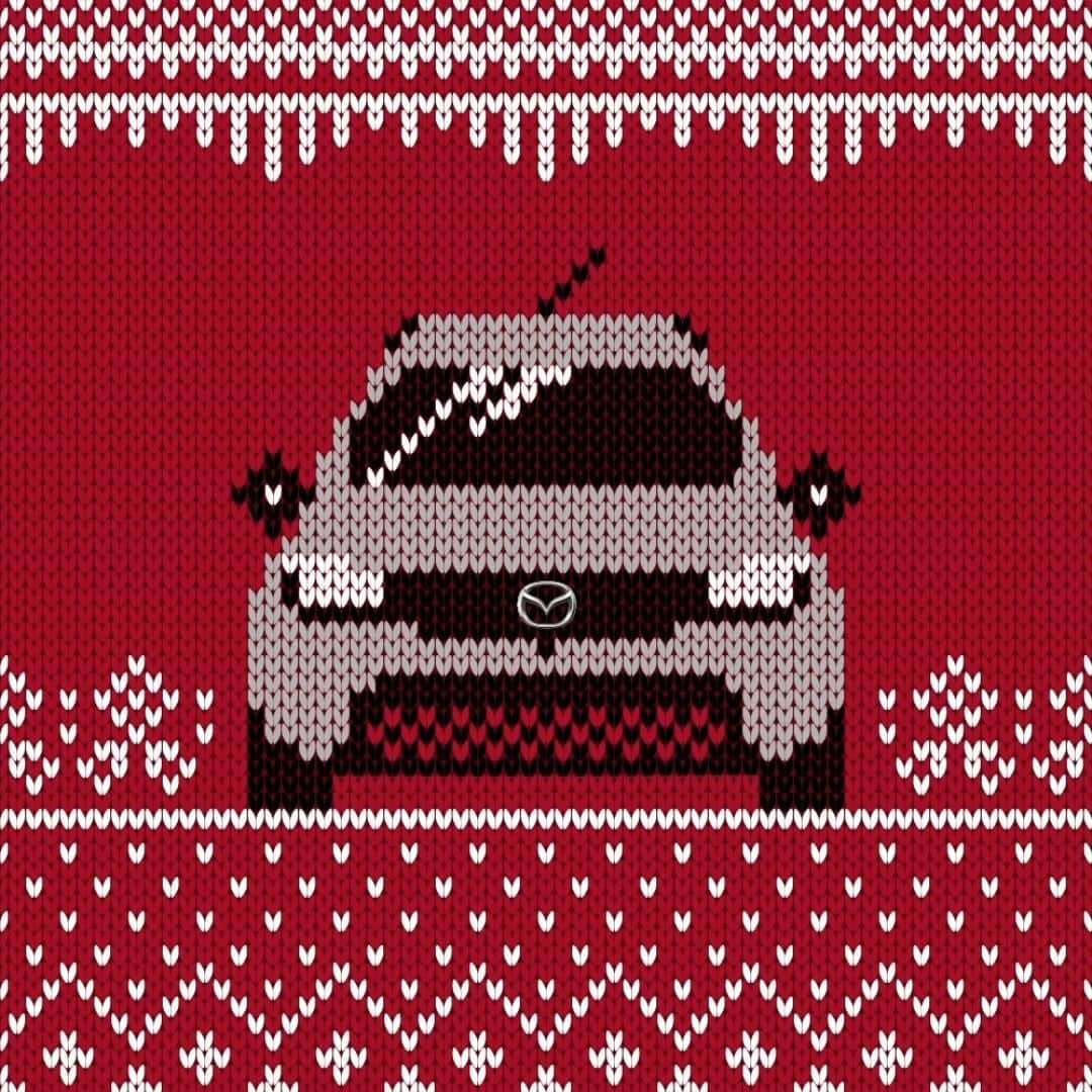 MAZDA Canadaのインスタグラム：「Tis the season for your favourite (ugly) knit sweater. #christmaseve」