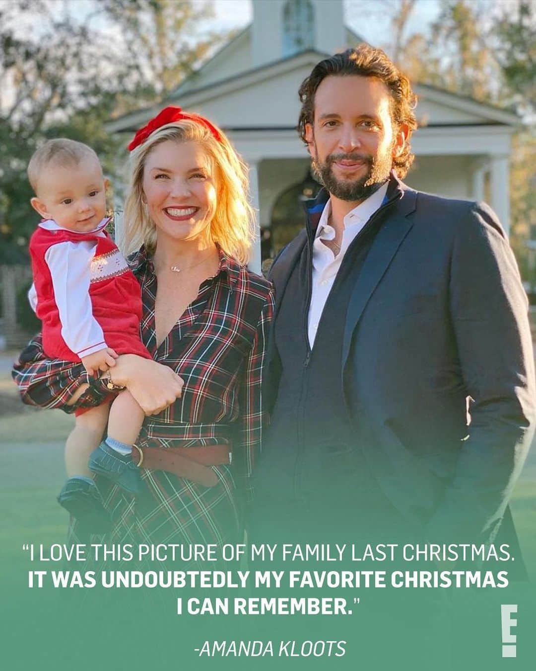 E! Onlineさんのインスタグラム写真 - (E! OnlineInstagram)「Amanda Kloots shares beautiful memories ahead of her family's first Christmas without Nick Cordero: "Don’t wish time away." 💔 (📷: Instagram)」12月25日 8時31分 - enews