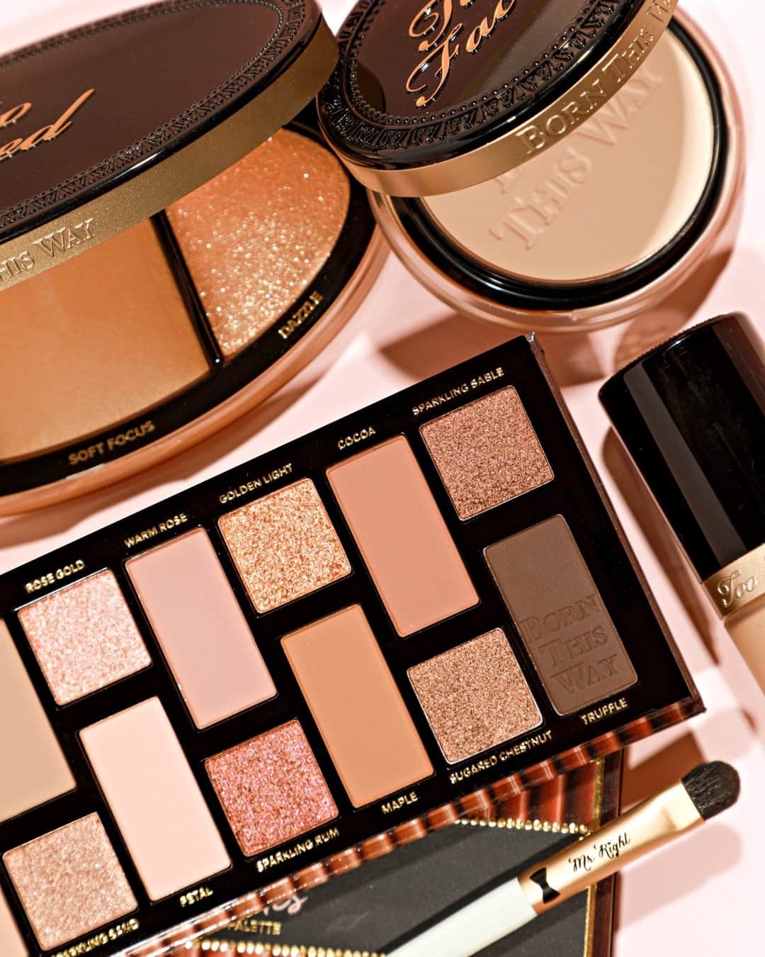 Too Facedのインスタグラム：「Squad Goals 🤩 Which product from our Born This Way Collection is your FAVE?! Let us know in the comments!! ✨ #tfbornthisway #toofaced」