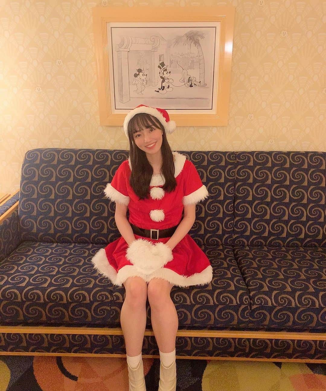 川平朱莉のインスタグラム：「メリークリスマス🎄  ご褒美としてアンバサダーでクリスマスパーティをしました❤︎」