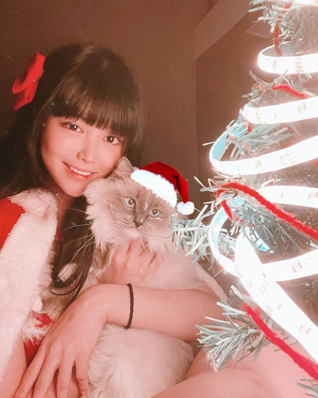 ハユンさんのインスタグラム写真 - (ハユンInstagram)「Merry Christmas!!🎄」12月25日 19時06分 - leehwasi