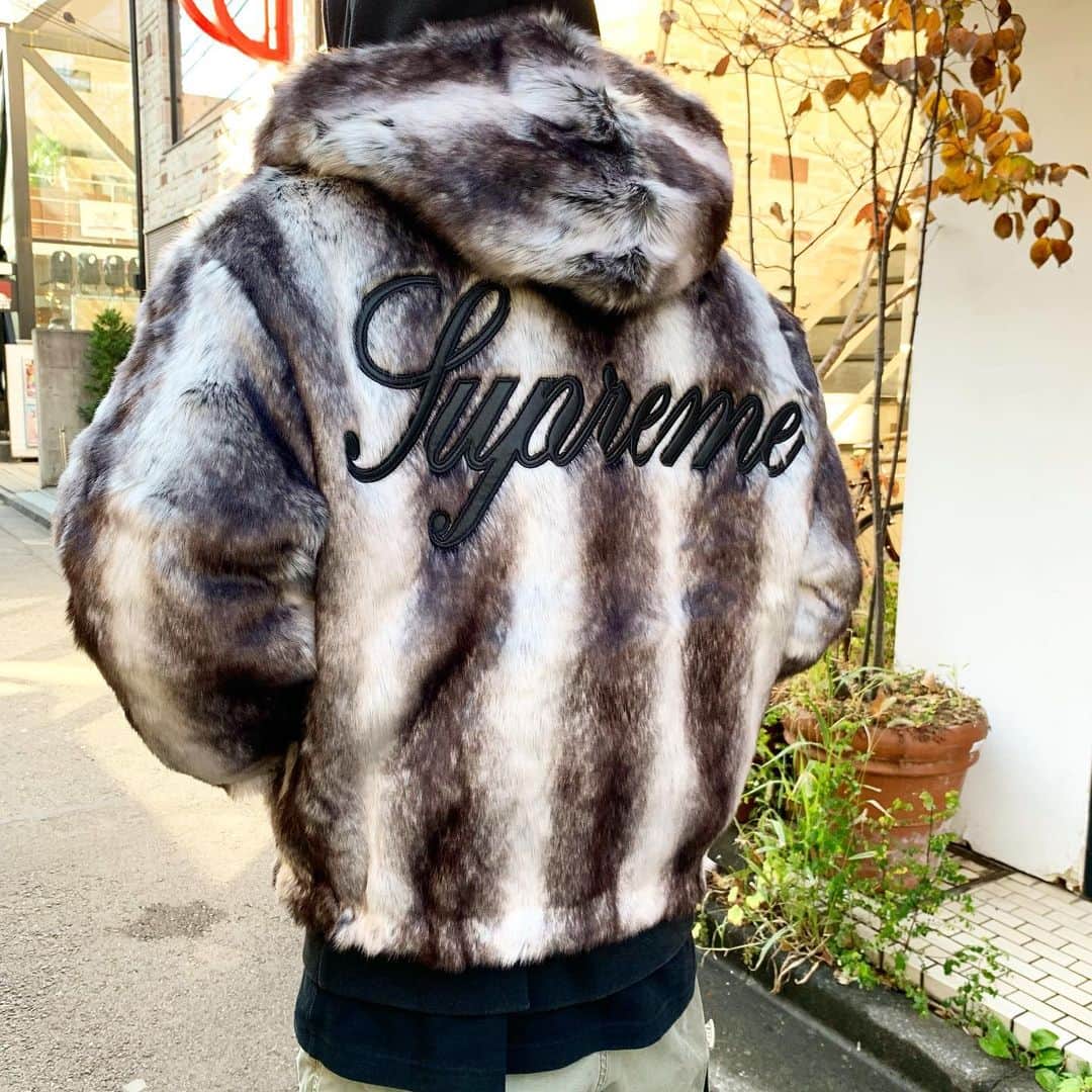 Supreme Faux Fur Reversible Hooded Jacketファージャケット