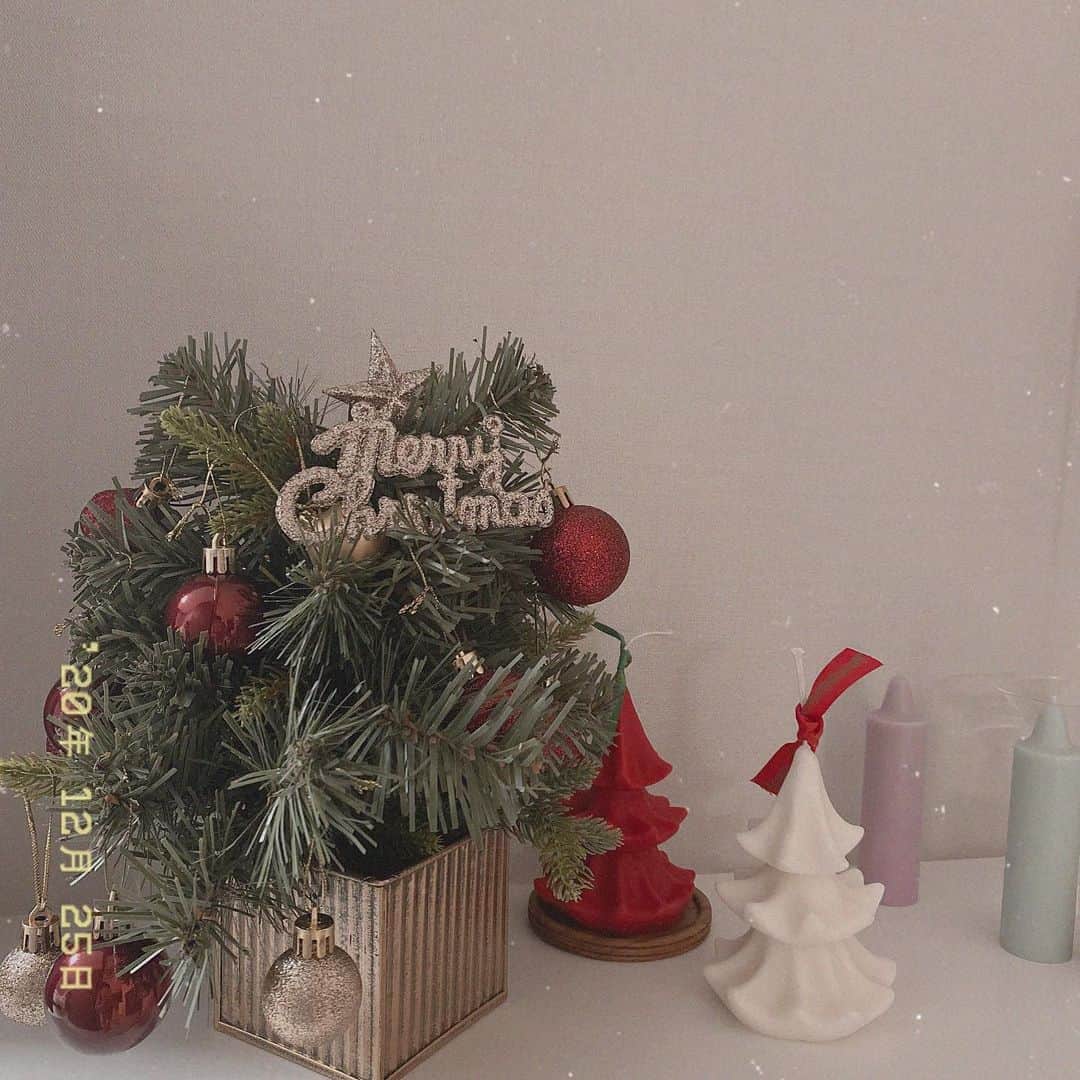 ユナのインスタグラム：「_ 2020 Christmas🎄」