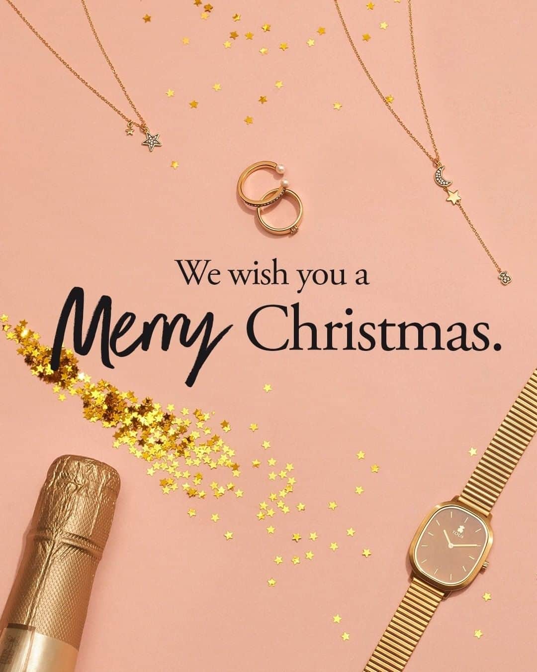 トウスのインスタグラム：「Merry Christmas! We wish you all a Normal Christmas. #NormalChristmas #StayTender #TOUSJewelry」