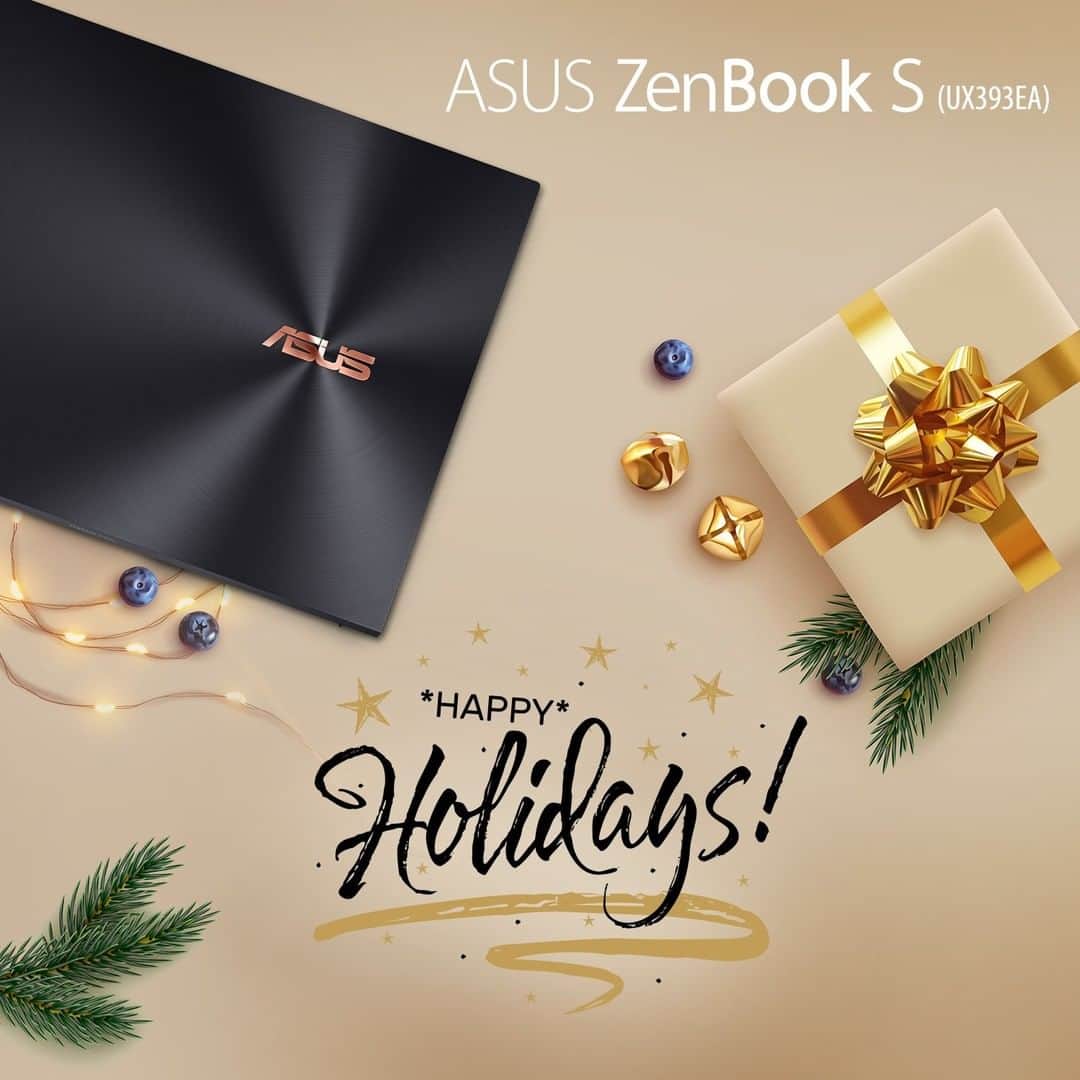 ASUSさんのインスタグラム写真 - (ASUSInstagram)「Haven't thought yet about what gift to give yourself? #ZenBook S is the gift that keeps on giving! Happy Holidays! 🎄🎁🎁🎁  #treatyourself」12月25日 19時55分 - asus