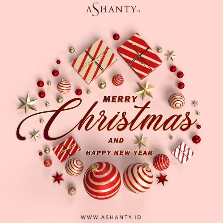 ASHANTY BEAUTY CREAM OFFICIALのインスタグラム：「Let the spirit of Christmas warm your home with love, joy and peace. Have a blessed Christmas!」