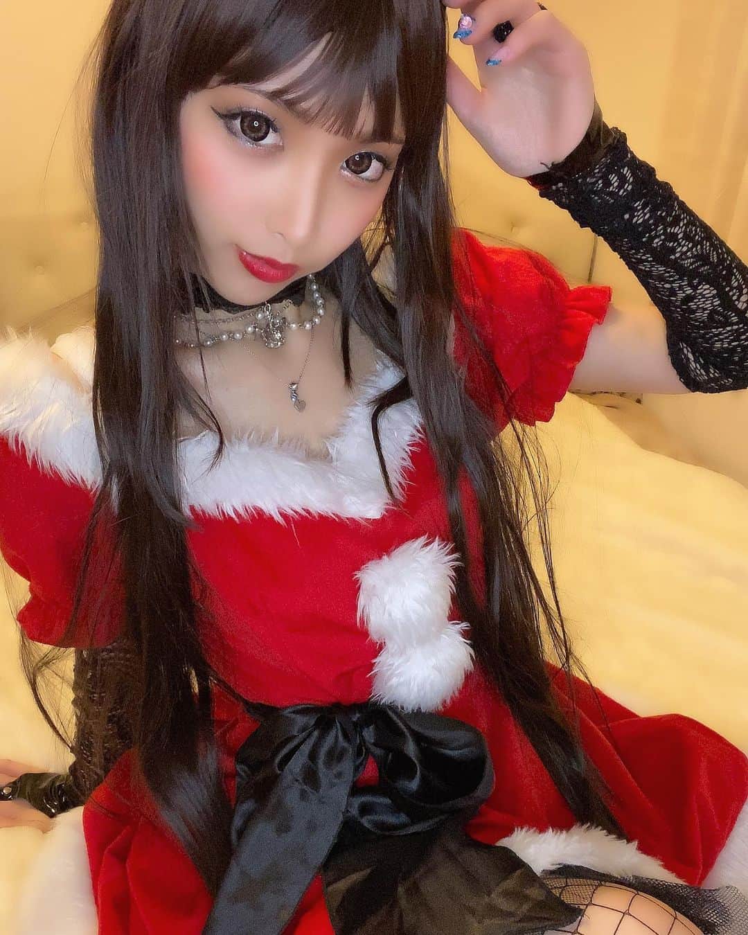 矢澤あづなさんのインスタグラム写真 - (矢澤あづなInstagram)「めりくり！   #角色虎演 #クリスマス #サンタコス #コスプレイヤー #Japanese #cosplayer #santacostume #christmas #selfie」12月25日 12時09分 - adugram_
