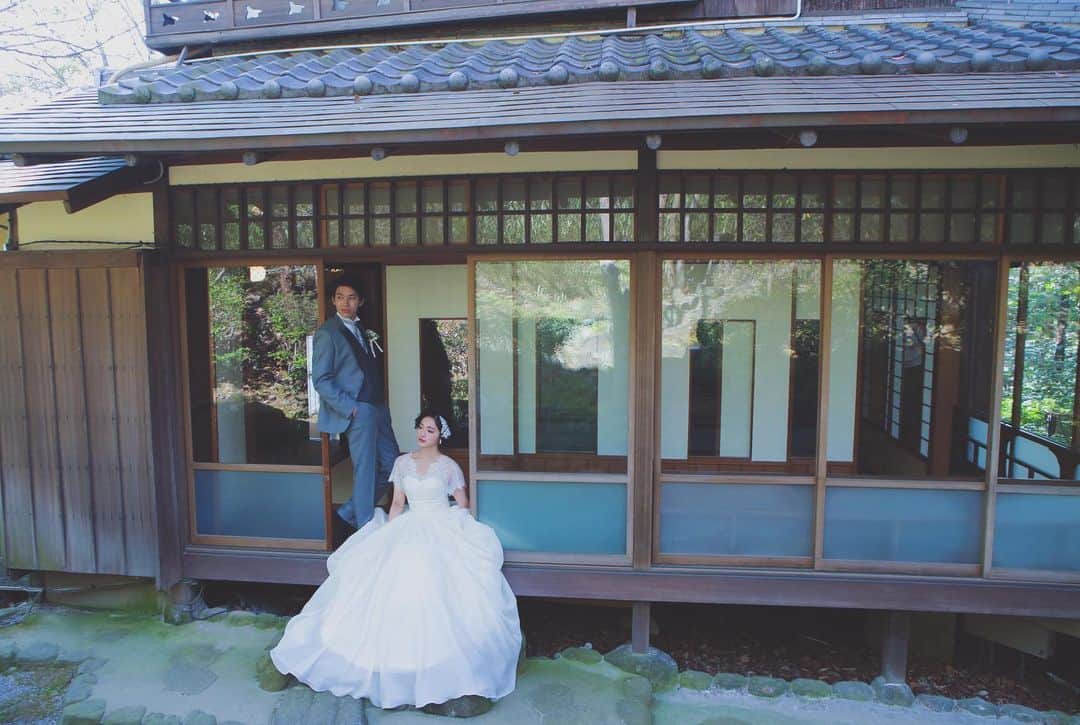 CLAIREのインスタグラム：「レトロモダン✨ ・ @clairebridalstudio」