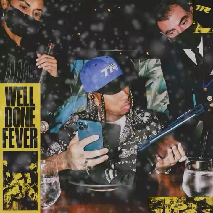 タイガのインスタグラム：「Eat up 🥩🍴 #WellDoneFever out now. #MerryChristmas link in bio」