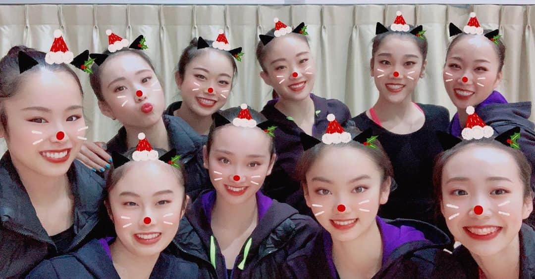杉本早裕吏のインスタグラム：「・ Merry Christmas🎄🧸 残りの2020年も皆様にとって素敵な日になりますように🍀 ・ ・ #新体操 #フェアリージャパンpola  #クリスマス」