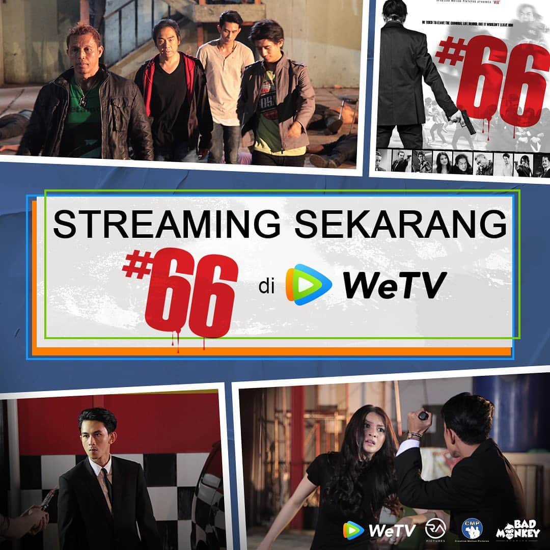 Raffi Ahmadさんのインスタグラム写真 - (Raffi AhmadInstagram)「Menjadi anggota lepas organisasi rahasia pembunuh, terlilit hutang hingga dibenci keluarga, #66 ingin menemukan jalan untuk hidup yang lebih baik. Bagaimana akhirnya?  Streaming film #66 sekarang di @wetvindonesia!  @rapictures.id @mdpictures_official @creative_motion_pictures @fransensusanto_rapictures @manojpunjabimd @raffinagita1717 @asun.mawardi @donitabhubiy @bangtigor75 @ali.syehan @joshua_pandelaki @erwin.st.bagindo16 @franki_dz @ricardosilenzie @fandych @yayuunru @hendralouis_ @66themovie @gina_m106 @writermattfischer  #RAPictures #MDPictures #BadMonkey #WeTVID #NontonDiWeTV」12月25日 14時39分 - raffinagita1717