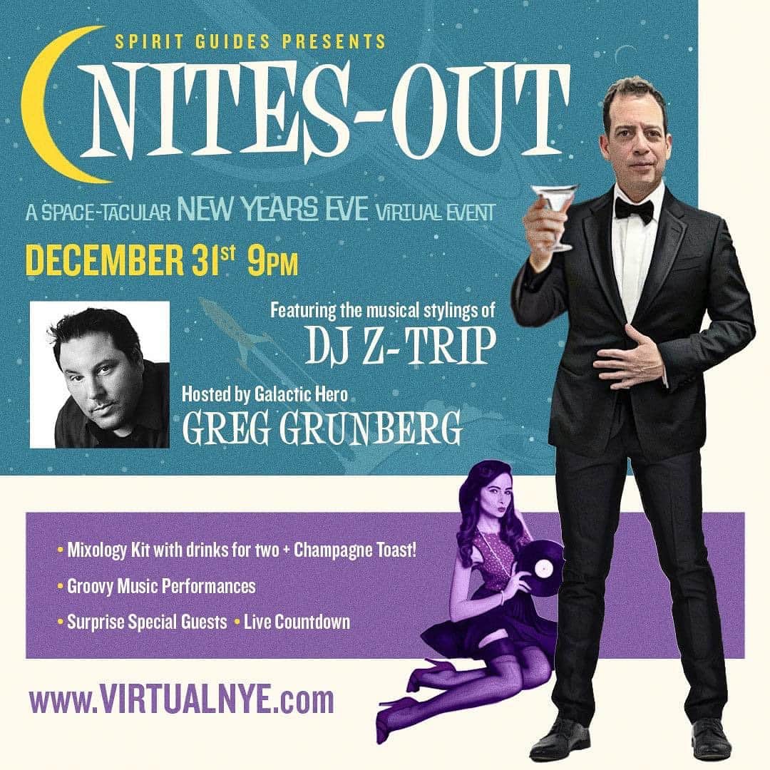 グレッグ・グランバーグさんのインスタグラム写真 - (グレッグ・グランバーグInstagram)「VirtualNYE.com for tickets」12月25日 14時48分 - greggrunberg