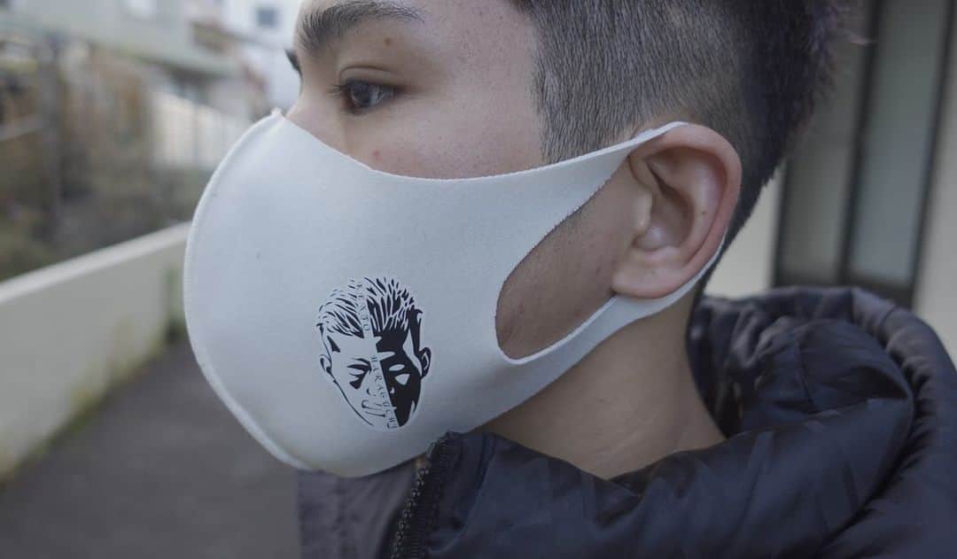 原口健飛さんのインスタグラム写真 - (原口健飛Instagram)「・ original mask ・ ・ coming soon  ※サンプルになります。 大きさなど最終調整してます。 お楽しみに！ #originalmask#WHSR」12月25日 15時36分 - h_k_fft