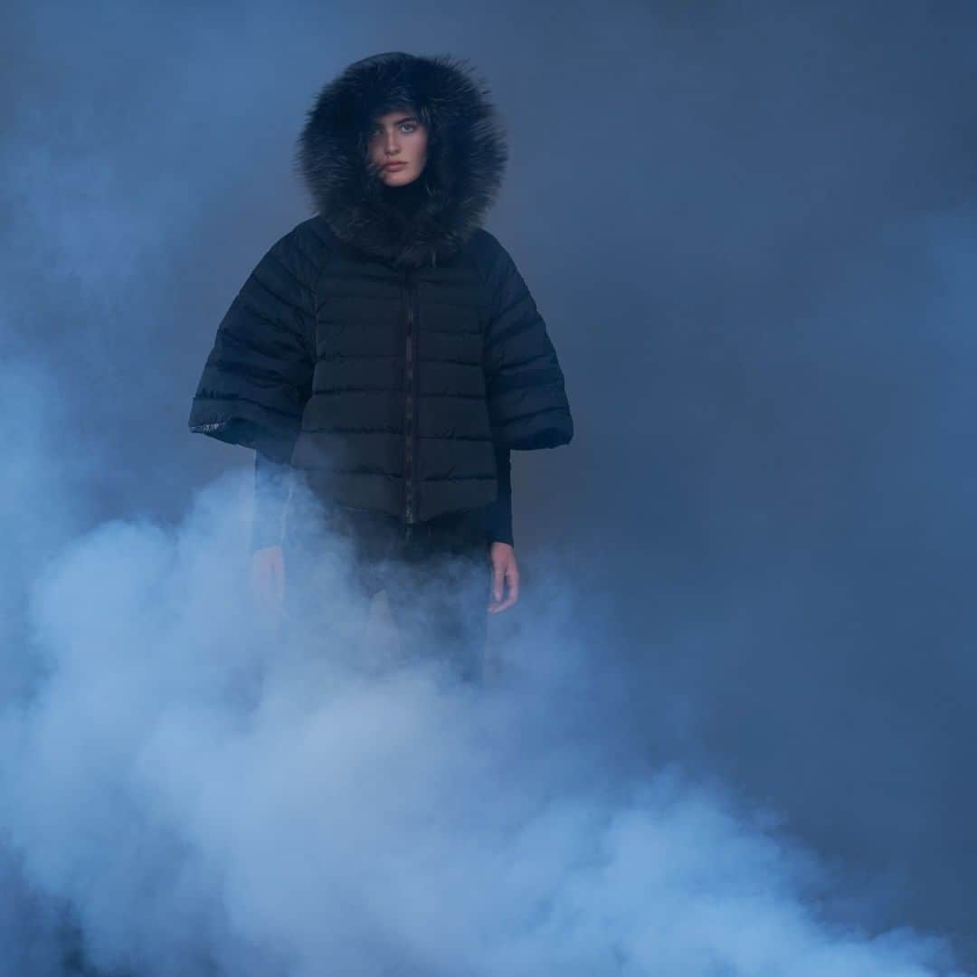 タトラスのインスタグラム：「TATRAS winter wonderland.  Featuring Male lady's down jacket from our 20AW collection.  #Tatras #Tatrasofficial  #Tatraspeople  #Downjacket」