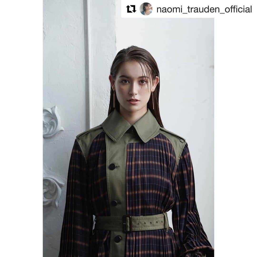 アツシナカシマのインスタグラム：「#atsushinakashima #アツシナカシマ #トラウデン直美 #moda @naomi_trauden_official」