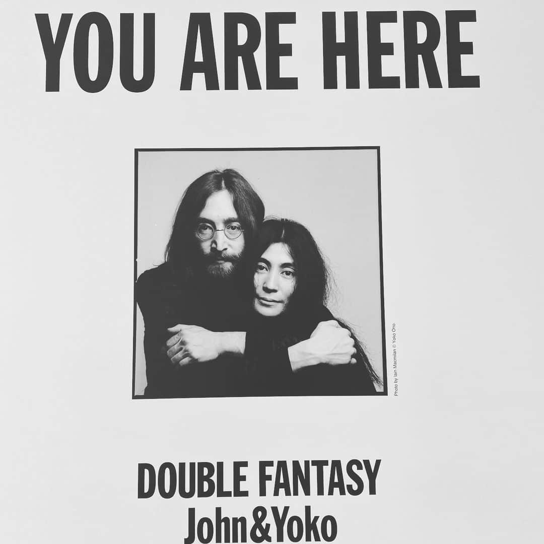 真奈さんのインスタグラム写真 - (真奈Instagram)「. DOUBLE FANTASY  -John & Yoko  ずっと楽しみにしてた場所に 行ってきました☺️  #doublefantasy  #johnandyoko #merryxmas ❤︎」12月25日 17時45分 - manatmnt0116