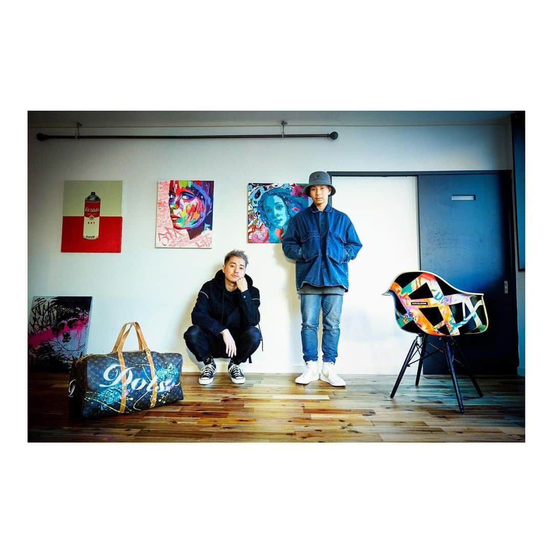HIDEのインスタグラム：「EYESCREAMにてインタビュー公開！ 色々話してるので見てみてください😀  https://eyescream.jp/art/82782/  @dotscollective_official  @eyescream_mag @noisemakerag #dotscollective」