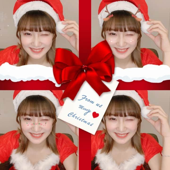 甲田友莉子のインスタグラム：「🔔🎅Merry X'mas🎄🌟 幸せいっぱいのクリスマスお過ごしでしょうか？？ 私は、サンタさんがきて、 幸せいっぱいのクリスマスを過ごしています❤笑 . アプガオーディション中にサンタコスしたので それを加工しました！(アプリにおまかせ笑) 今日が終わったら、ついに年末、、、 大掃除しなくちゃ！！ . それではみなさん 幸せいっぱいなクリスマスをお過ごしください🎅🏻 . #merrychristmas  #joyeuxnoel」