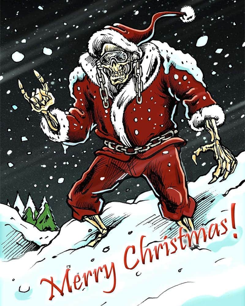 Megadethのインスタグラム：「Merry Christmas!」