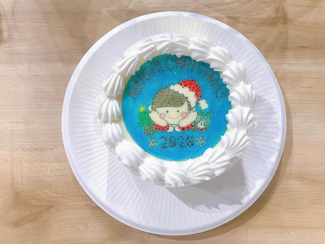 山田麻莉奈さんのインスタグラム写真 - (山田麻莉奈Instagram)「. MARIRI CHRISTMAS 2020 👧🐱🎄  #オリジナルデザイン #ケーキ #クリスマスケーキ #christmas #cake」12月26日 3時57分 - marina.yamada_324