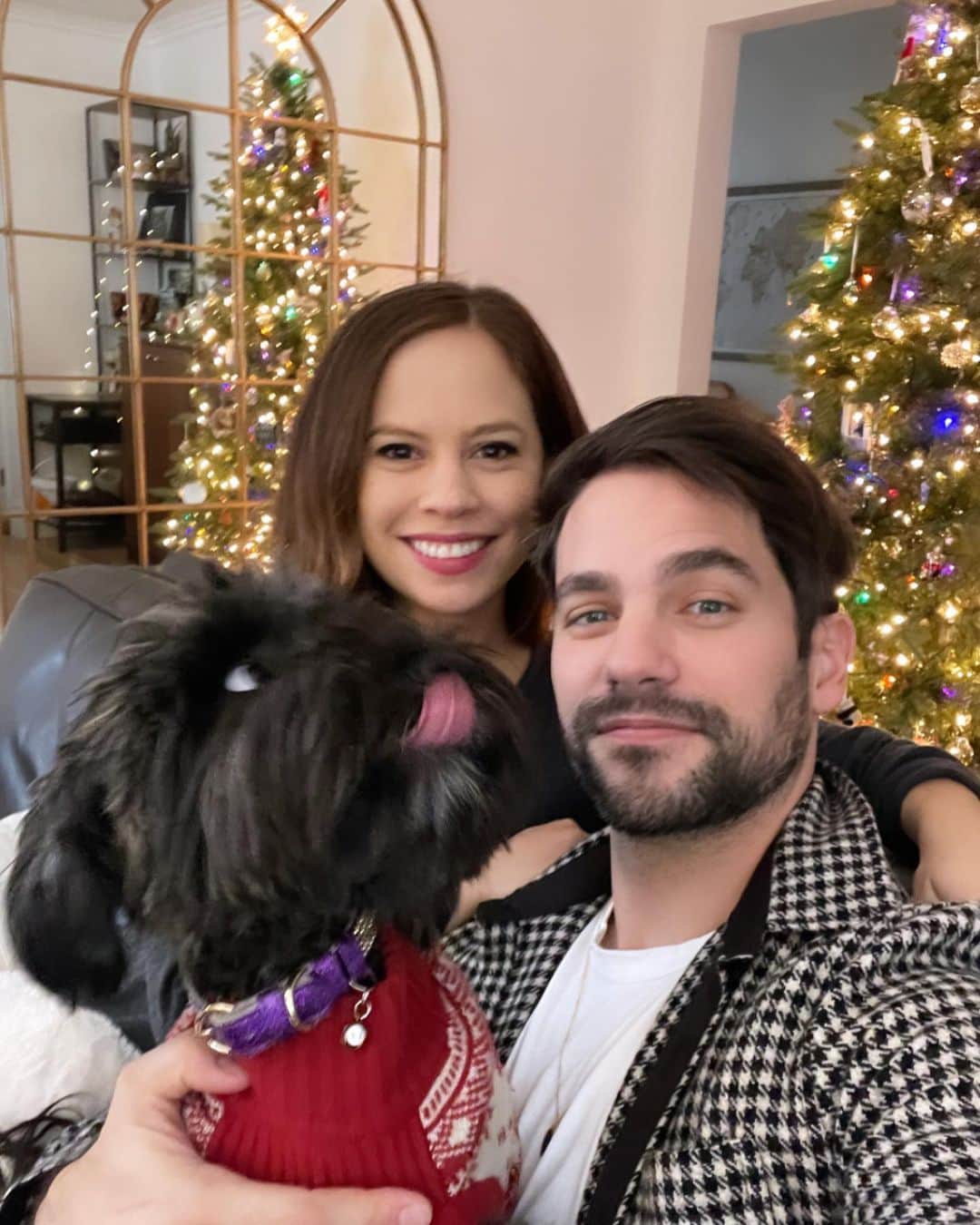 ブラント・ドーハティのインスタグラム：「Merry Christmas from the Daugherty’s 🎄 things escalate quickly in this house 🐶」