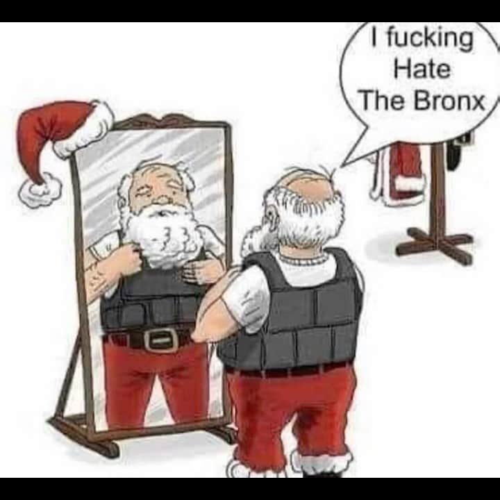 ファンクマスター・フレックスのインスタグラム：「MERRY CHRISTMAS EVERYONE! I’m from the Bronx! I’m not sure if I feel good about this? 😂😂😂😂WHAT YALL THINK! Via: @bronx_antics」