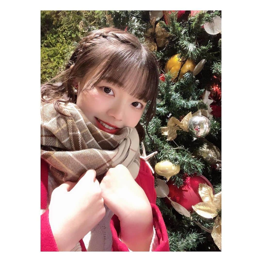 奥本陽菜のインスタグラム：「メリークリスマス🎄 ・ ・ ・ ・ ・ マフラー✌️」