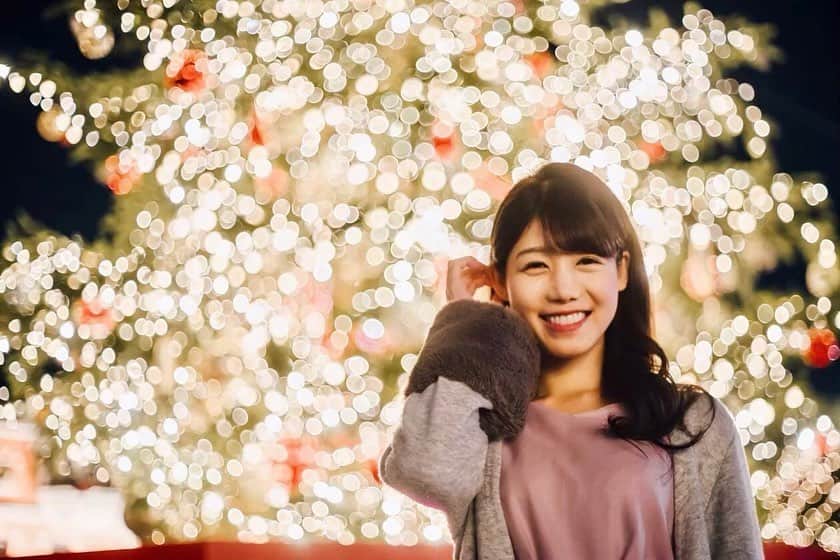 丸山裕理のインスタグラム：「. Stay positive.  Best wishes for you on Christmas Day 2020🎄 . #christmas #illumination  #tokyo #nightlight #ebisugardenplace  #artofjapan #daily_photo_jpn  #team_jp_portrait #lovers_nippon #nipponpic #lovers_nippon_portrait  #japan_of_insta #discovertokyo  #jp_mood #jp_portrait部 #art_of_japan_ #tokyocameraclub #impression_shots #写真好きな人と繋がりたい #アナウンサー #東京カメラ部 #クリスマス #恵比寿ガーデンプレイス  #イルミネーション #夜景」
